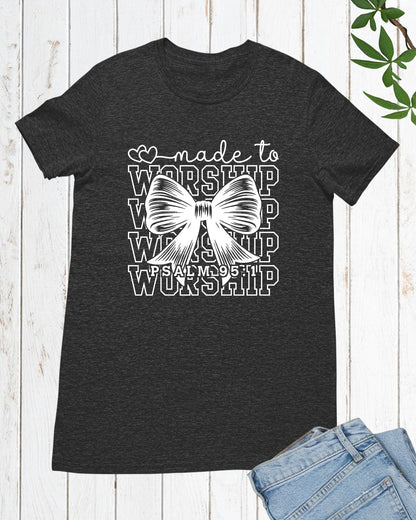 Made to Worship Coquette Long Sleeve Faith Shirts