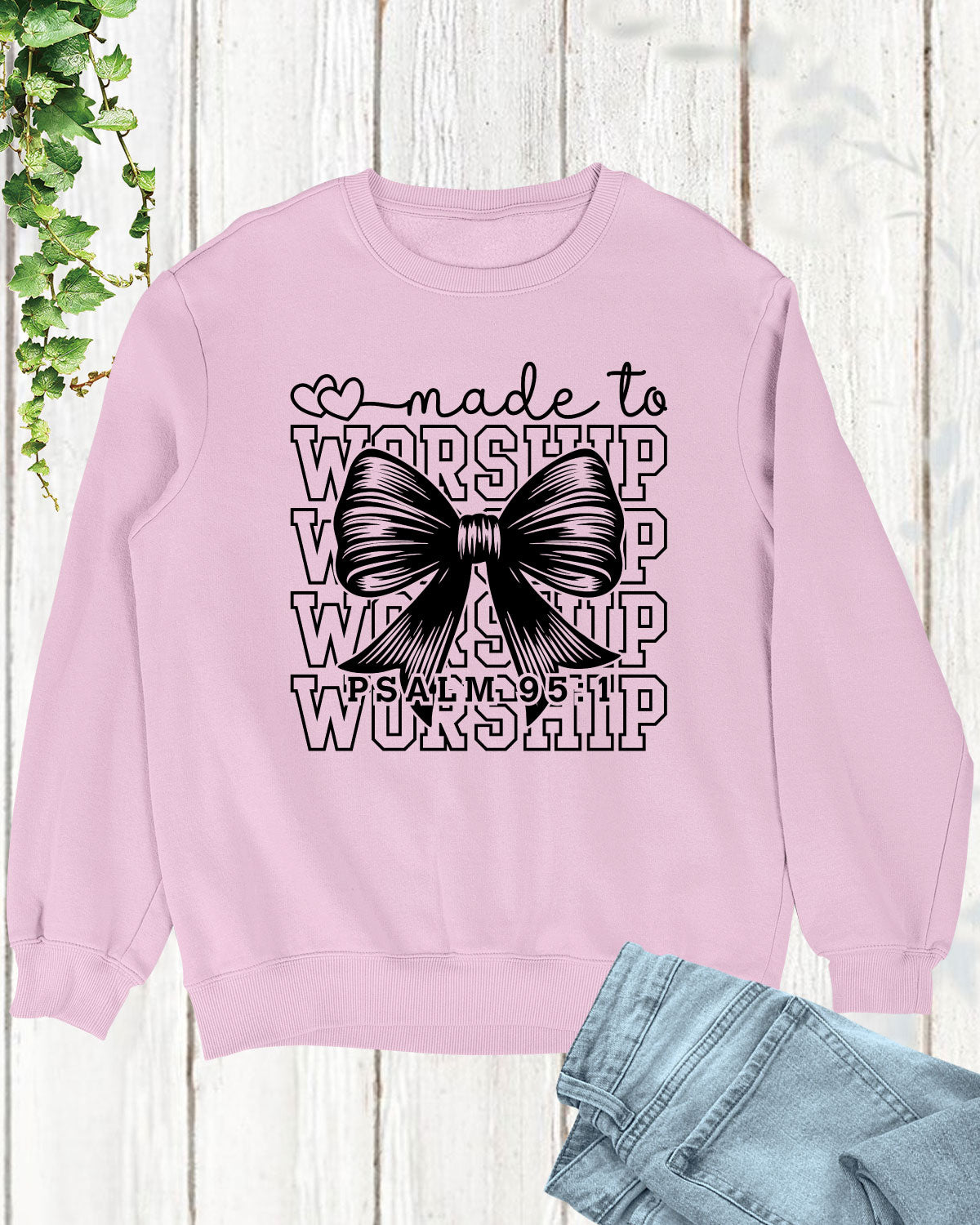 Made to Worship Coquette Long Sleeve Faith Shirts