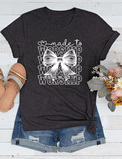 Made to Worship Coquette Long Sleeve Faith Shirts