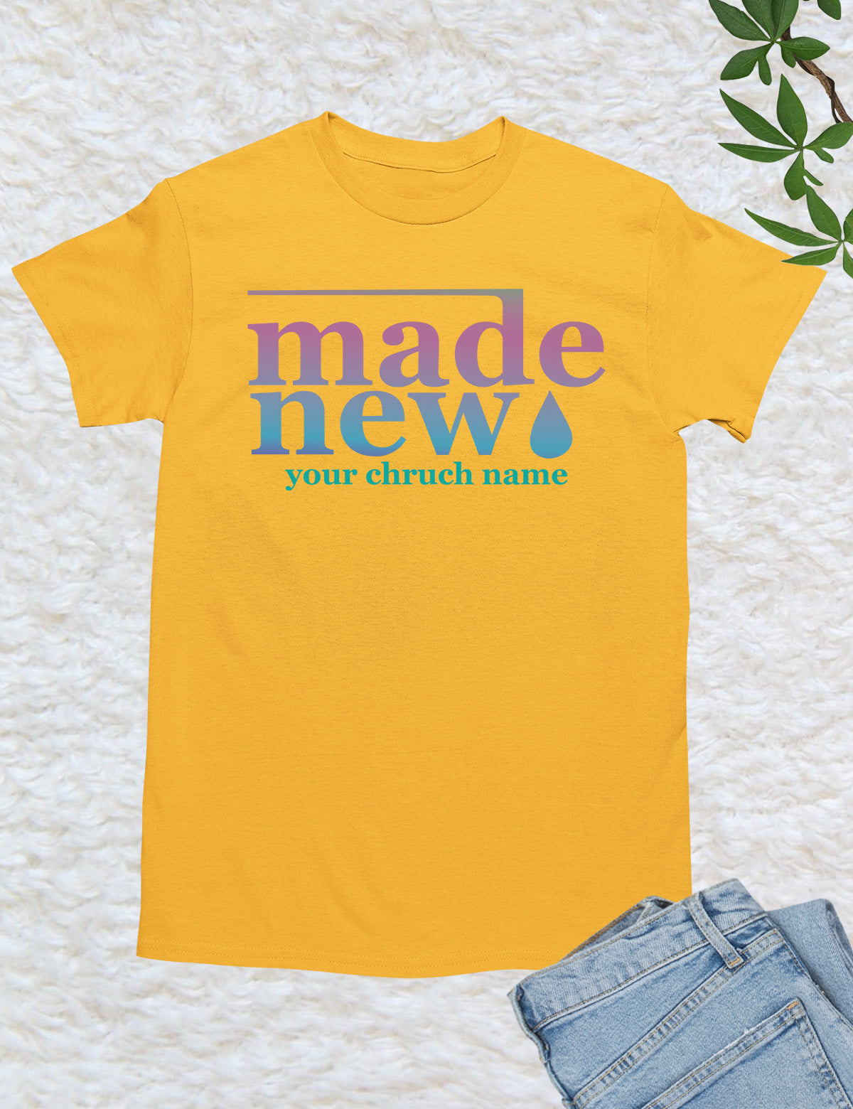 Made New Personalized Church T Shirts