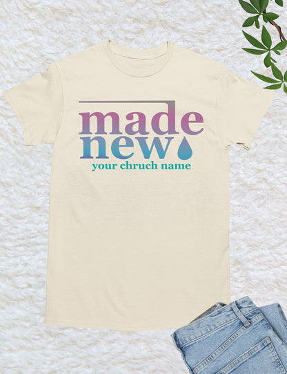 Made New Personalized Church T Shirts