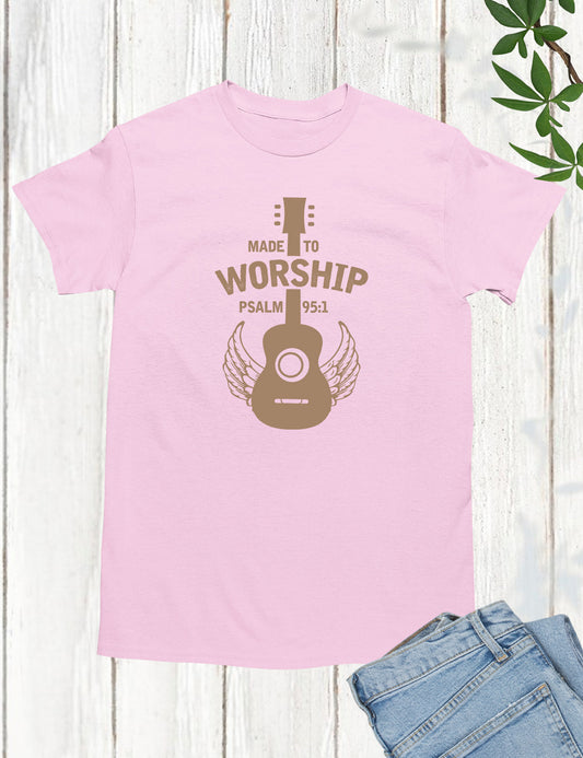 Made To Worship Christian Music T-Shirt