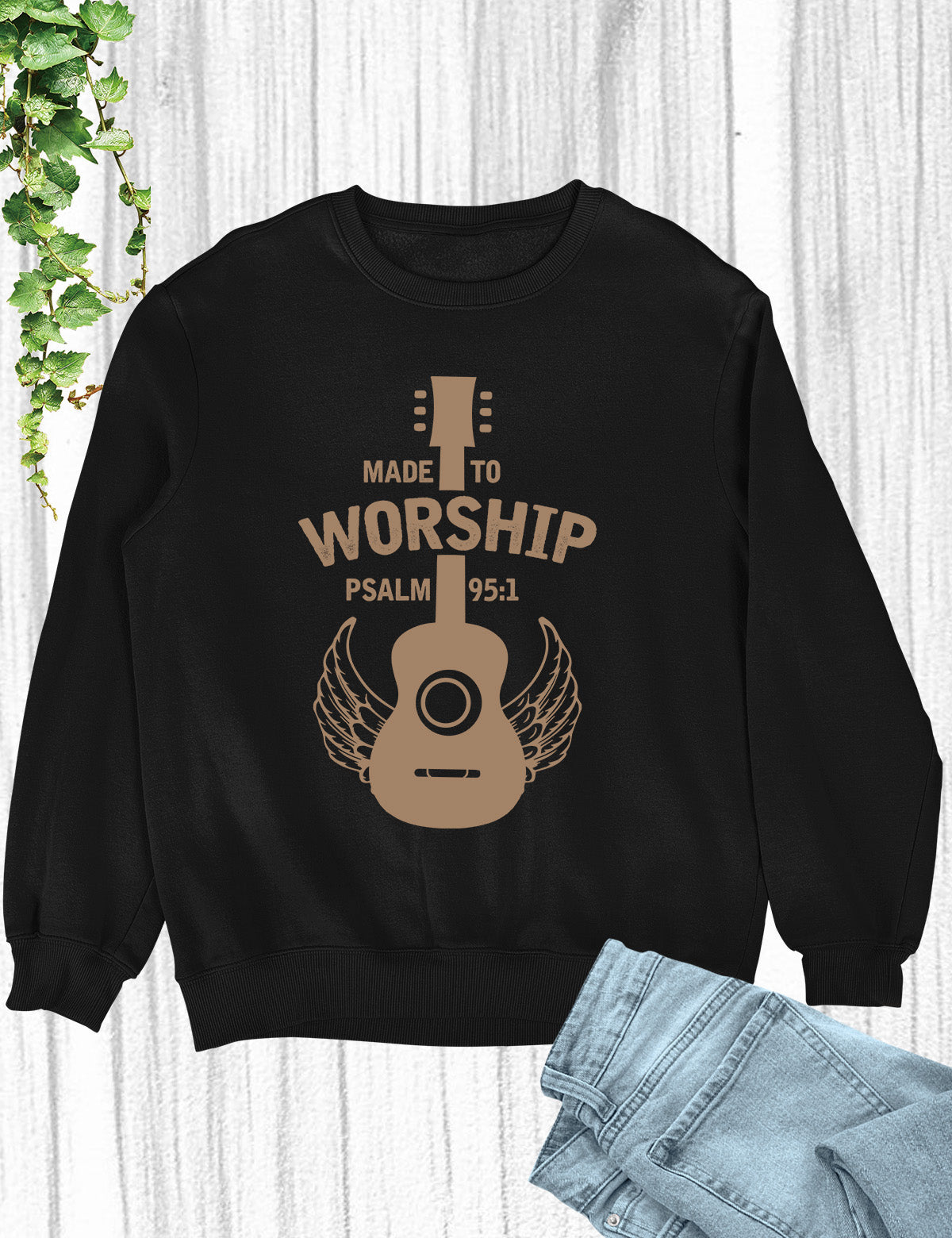 Made To Worship Christian Music Sweatshirt