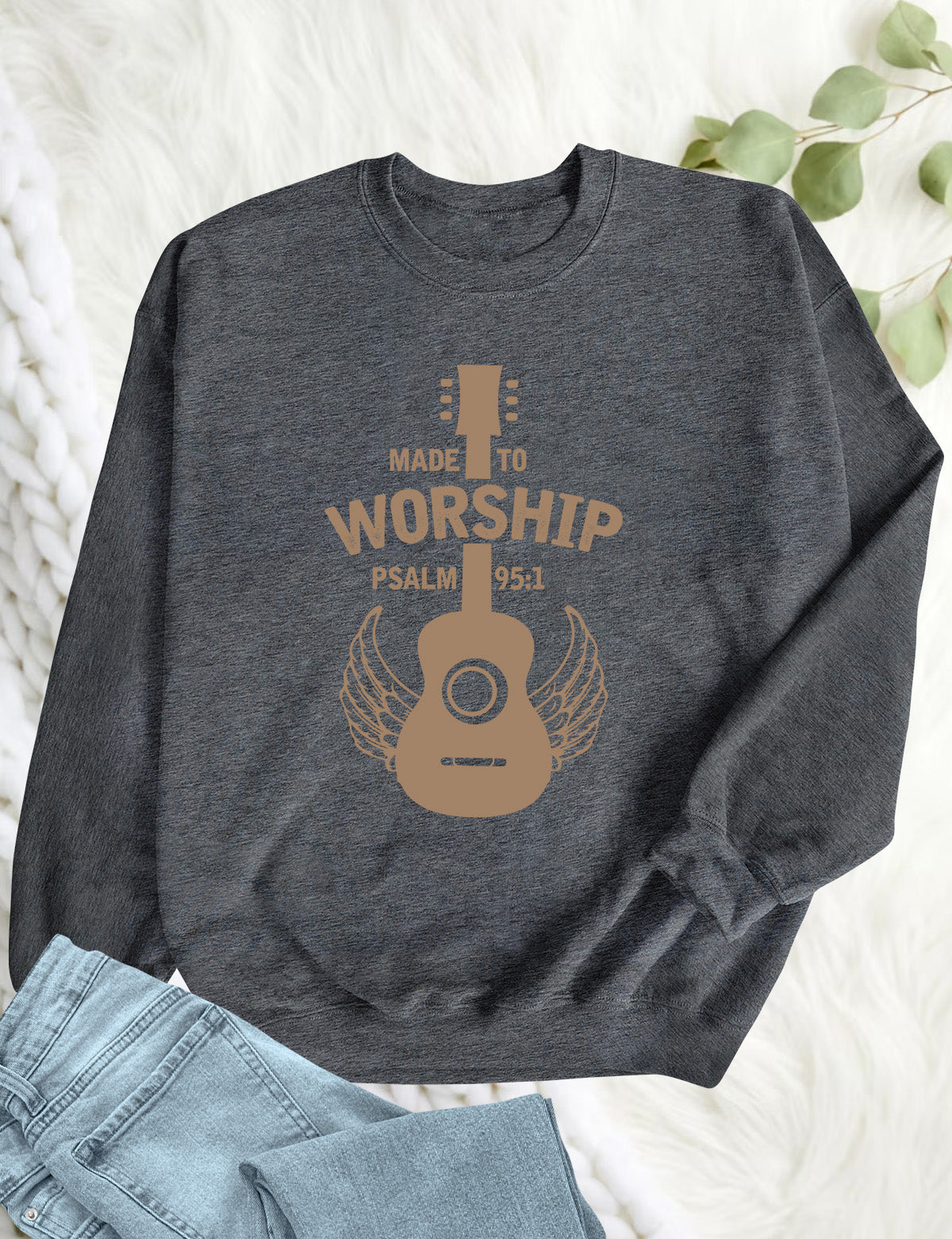 Made To Worship Christian Music Sweatshirt