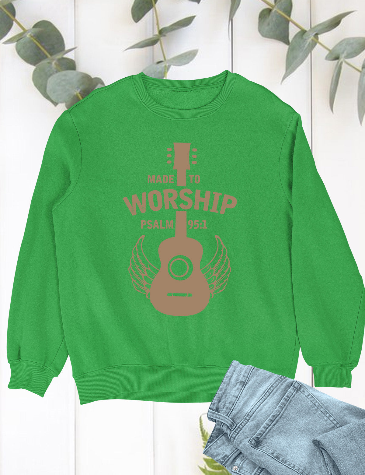 Made To Worship Christian Music Sweatshirt