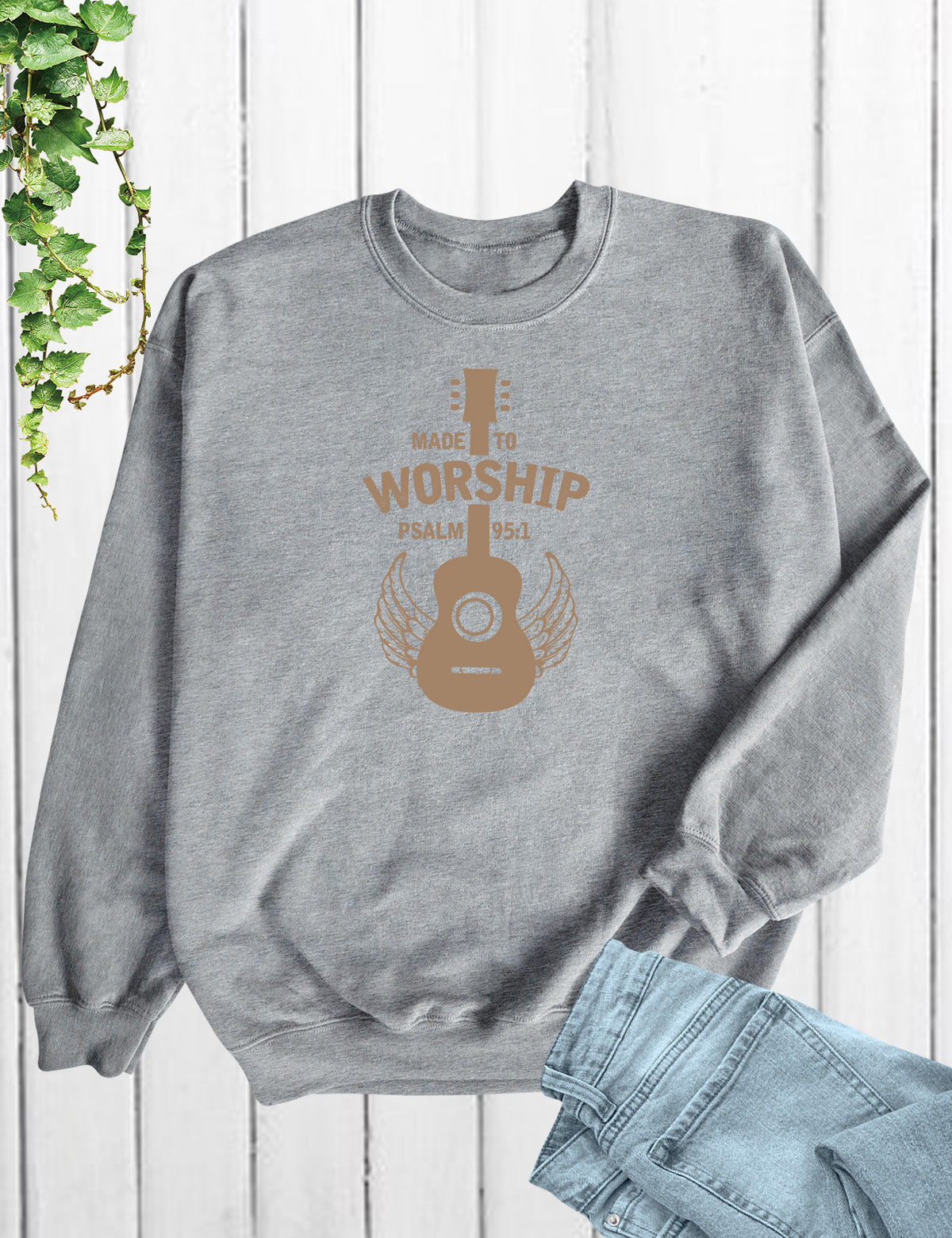 Made To Worship Christian Music Sweatshirt