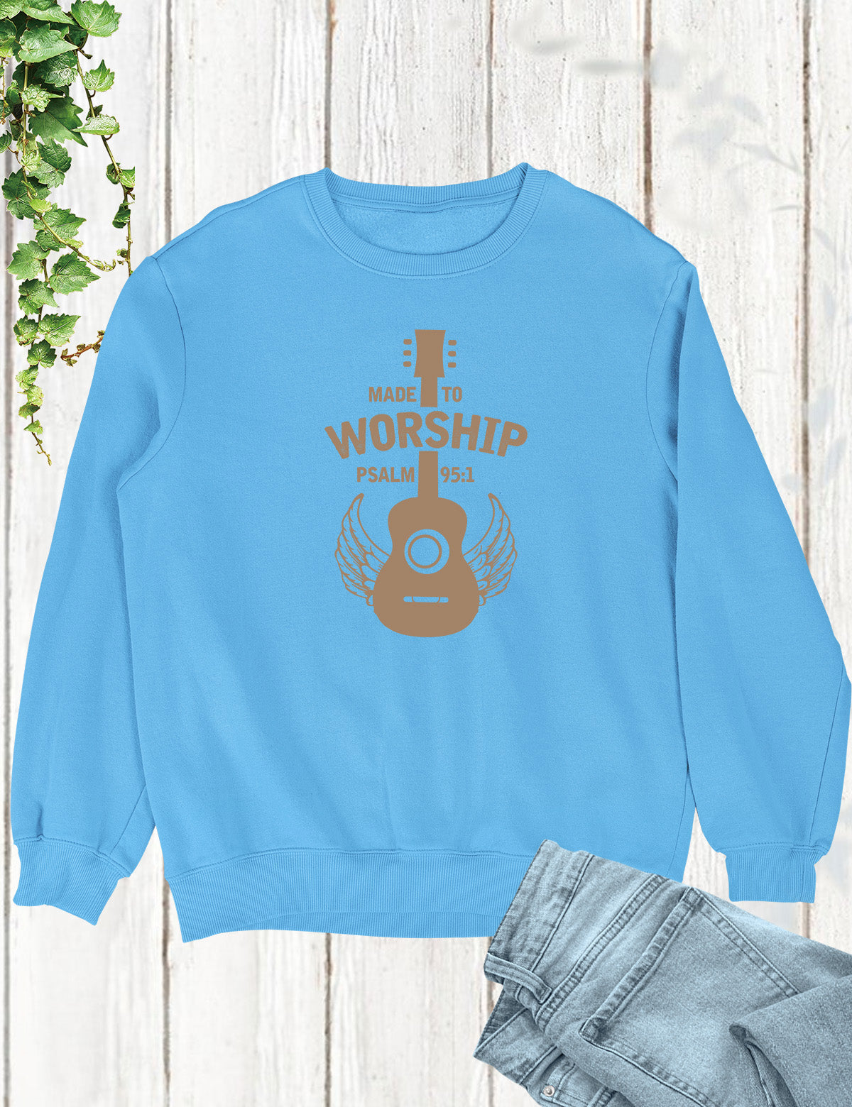 Made To Worship Christian Music Sweatshirt