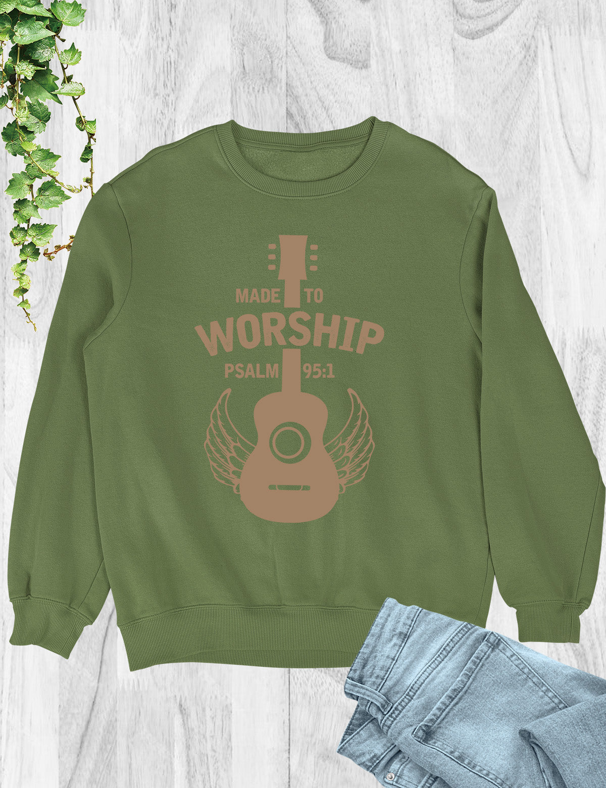 Made To Worship Christian Music Sweatshirt