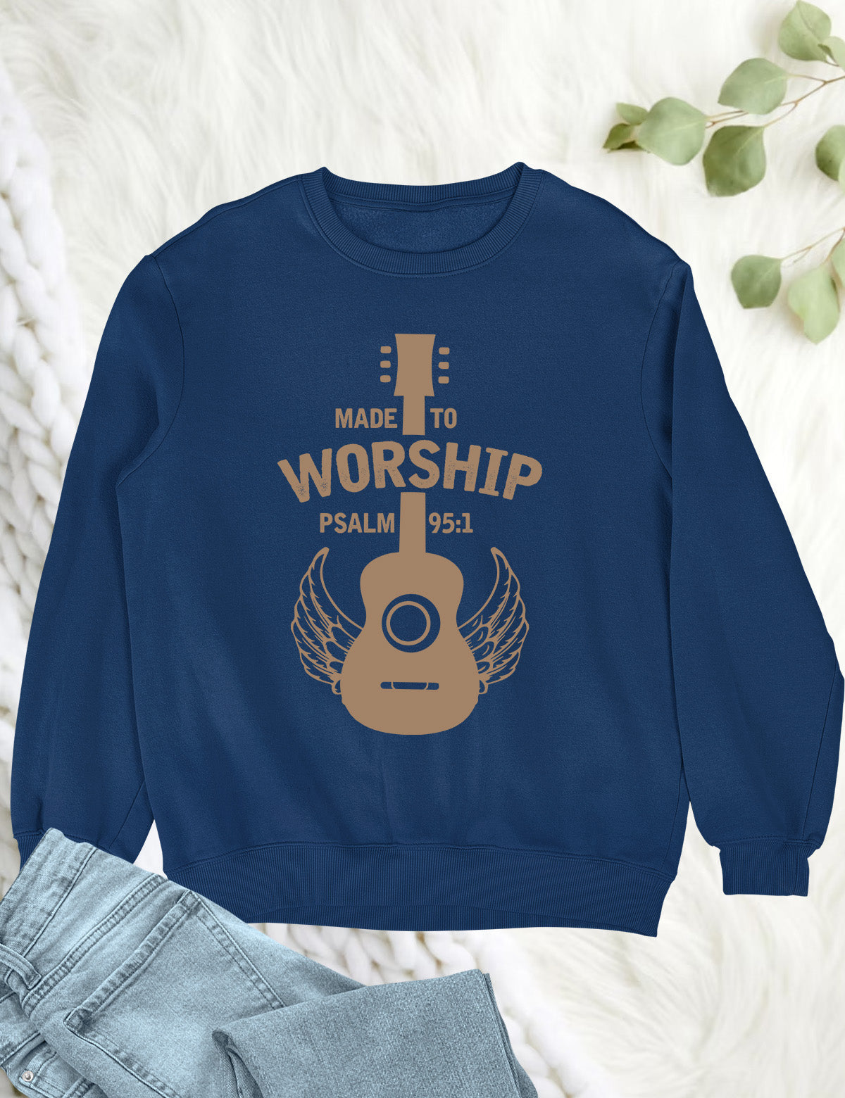 Made To Worship Christian Music Sweatshirt