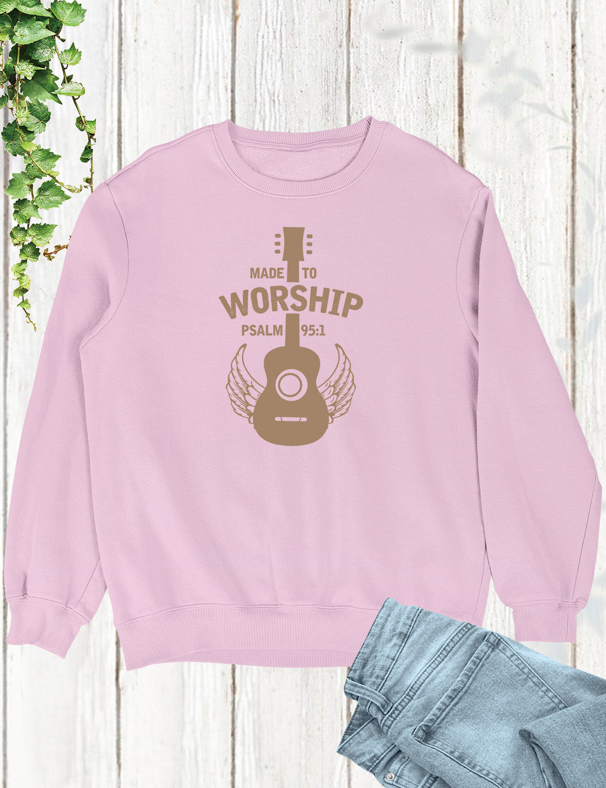 Made To Worship Christian Music Sweatshirt