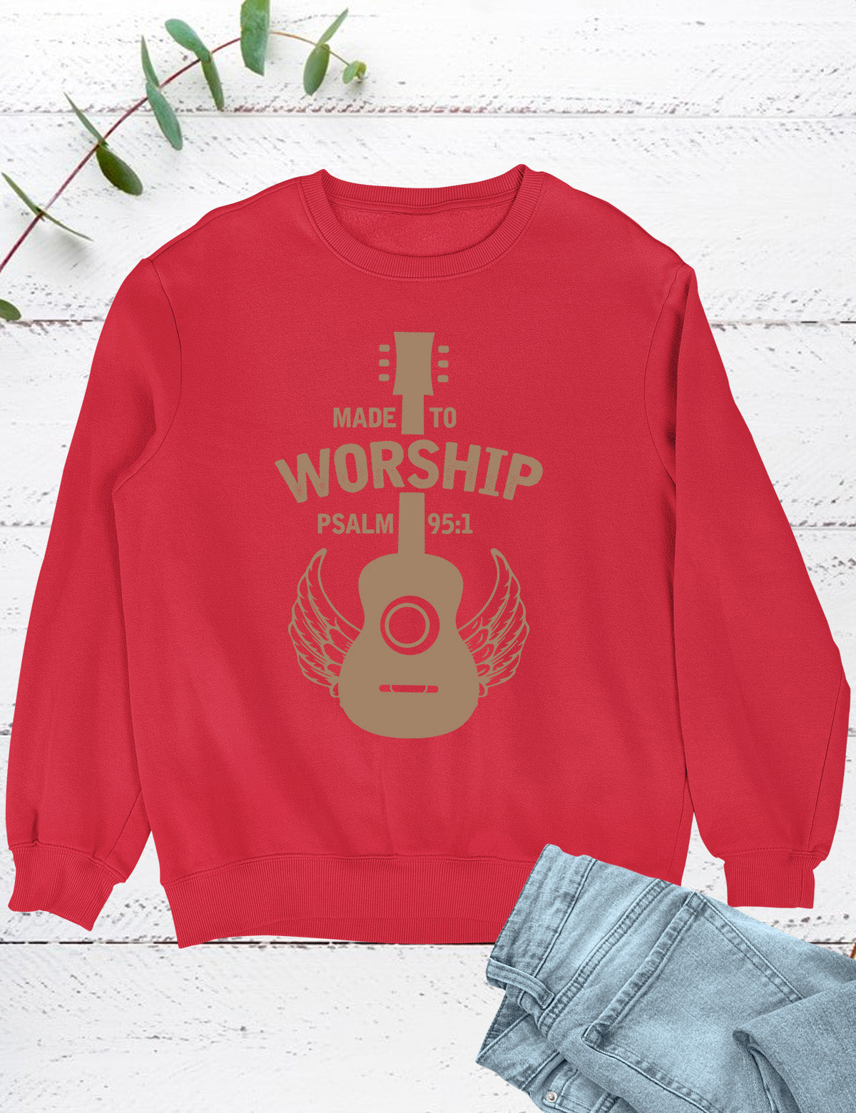 Made To Worship Christian Music Sweatshirt