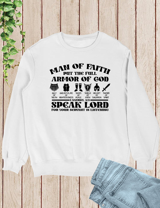Armor of God Christian Men Sweatshirt