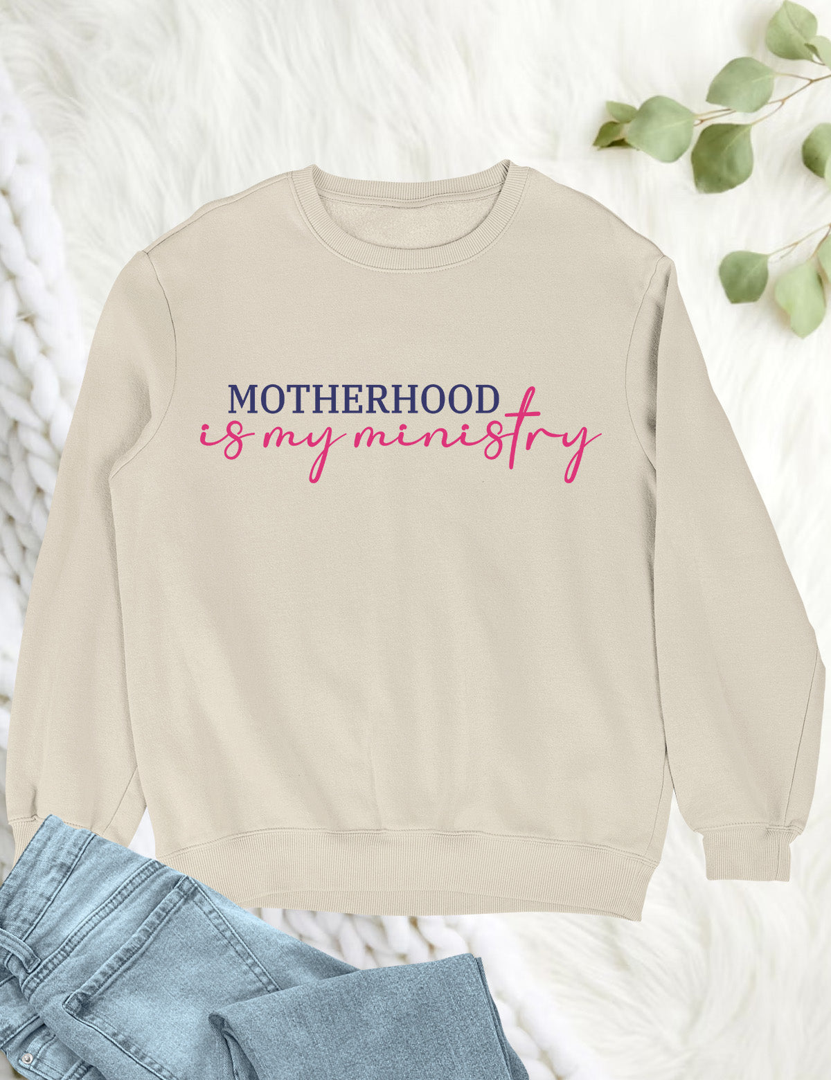 Motherhood is My Ministry Christian Shirt
