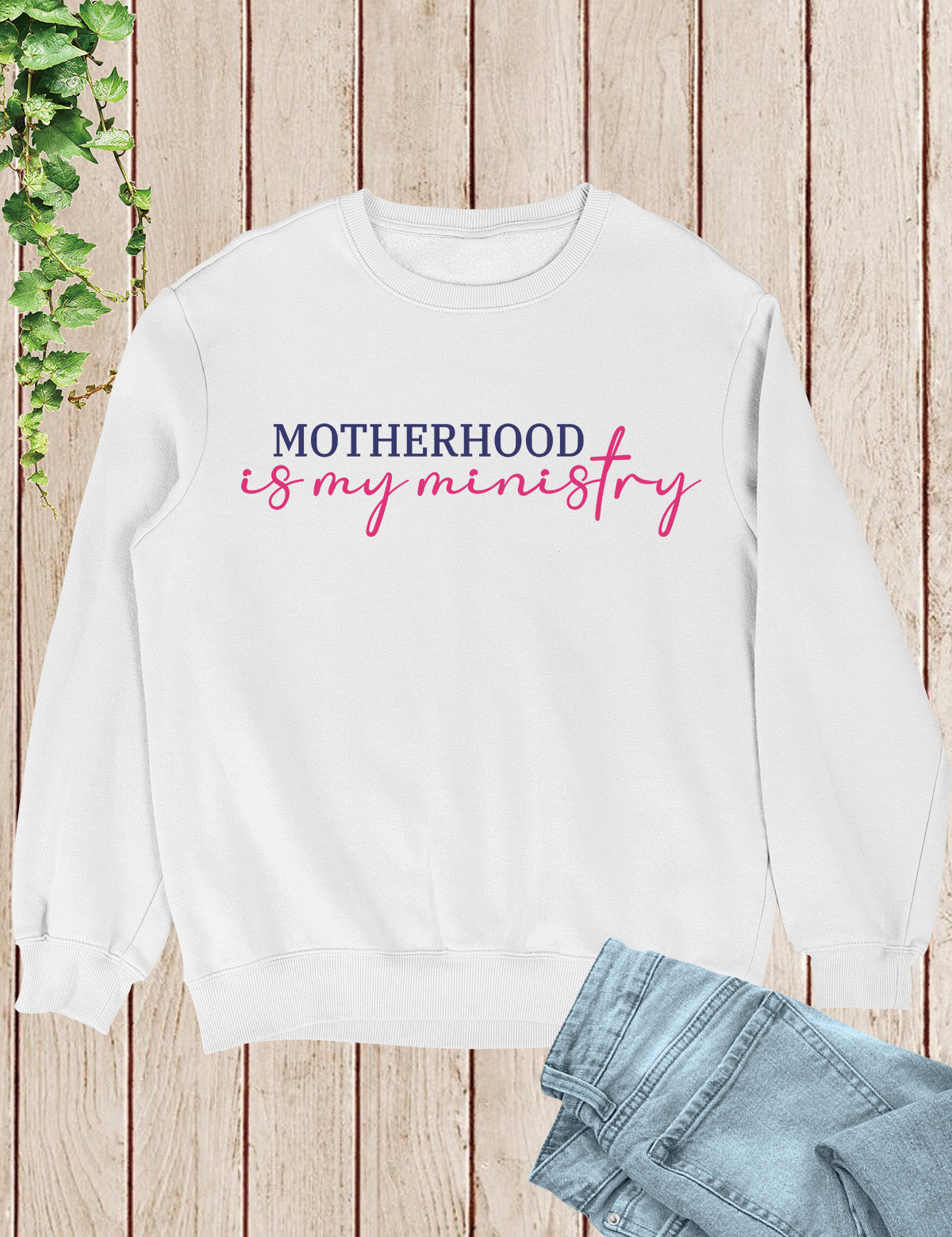 Motherhood is My Ministry Christian Shirt