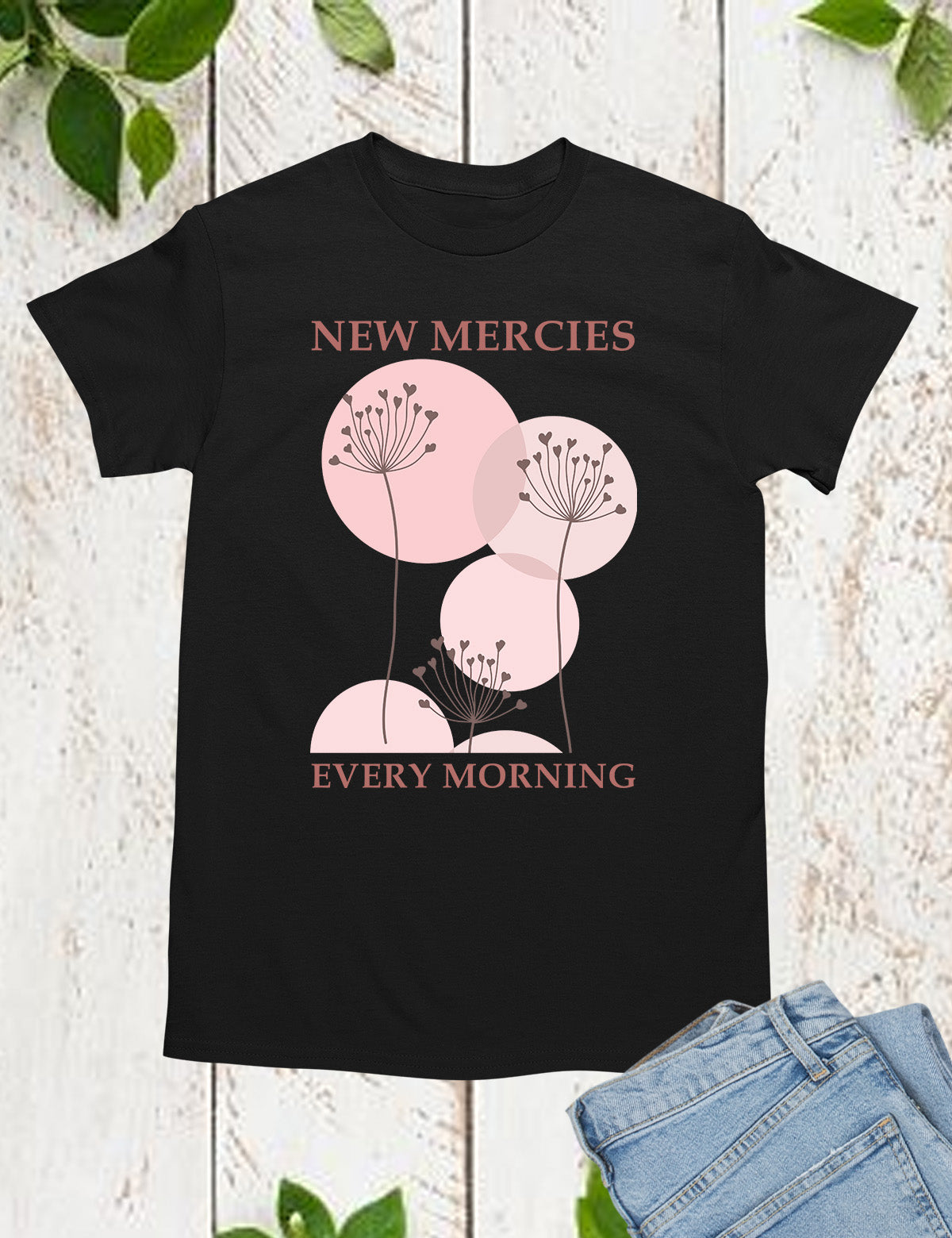 New Mercies Shirt Faith Based Boho Christian T-Shirts