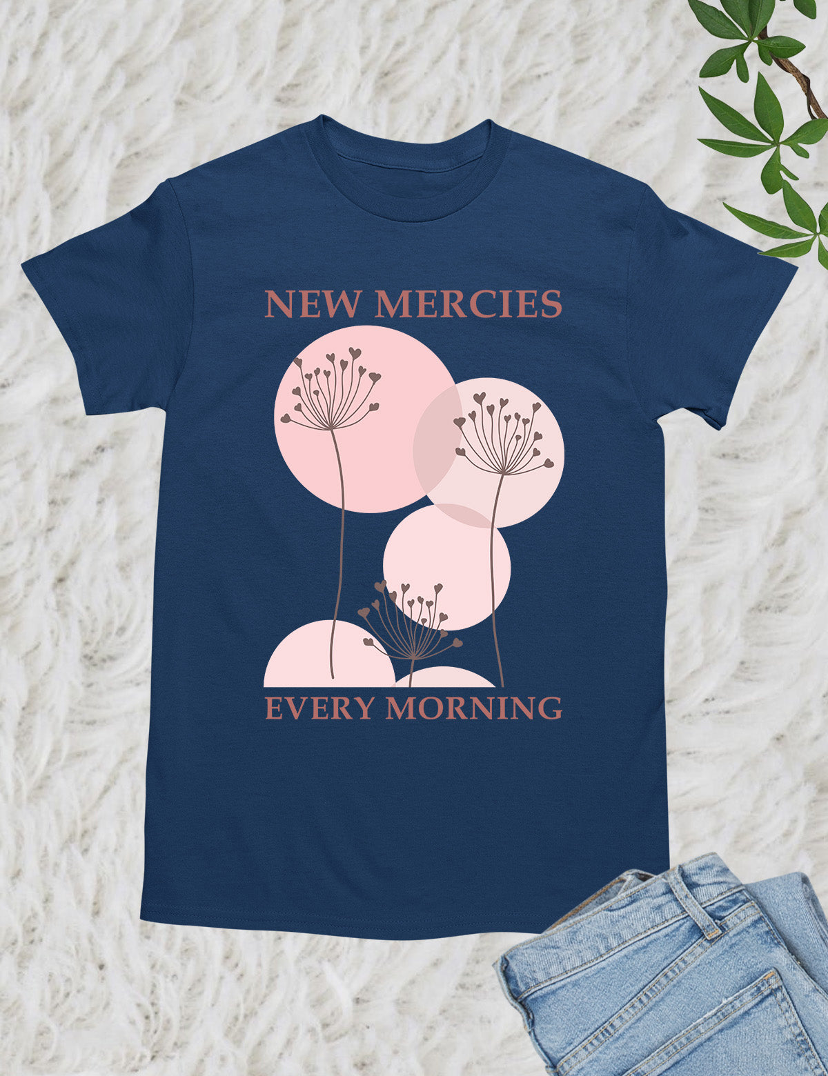 New Mercies Shirt Faith Based Boho Christian T-Shirts