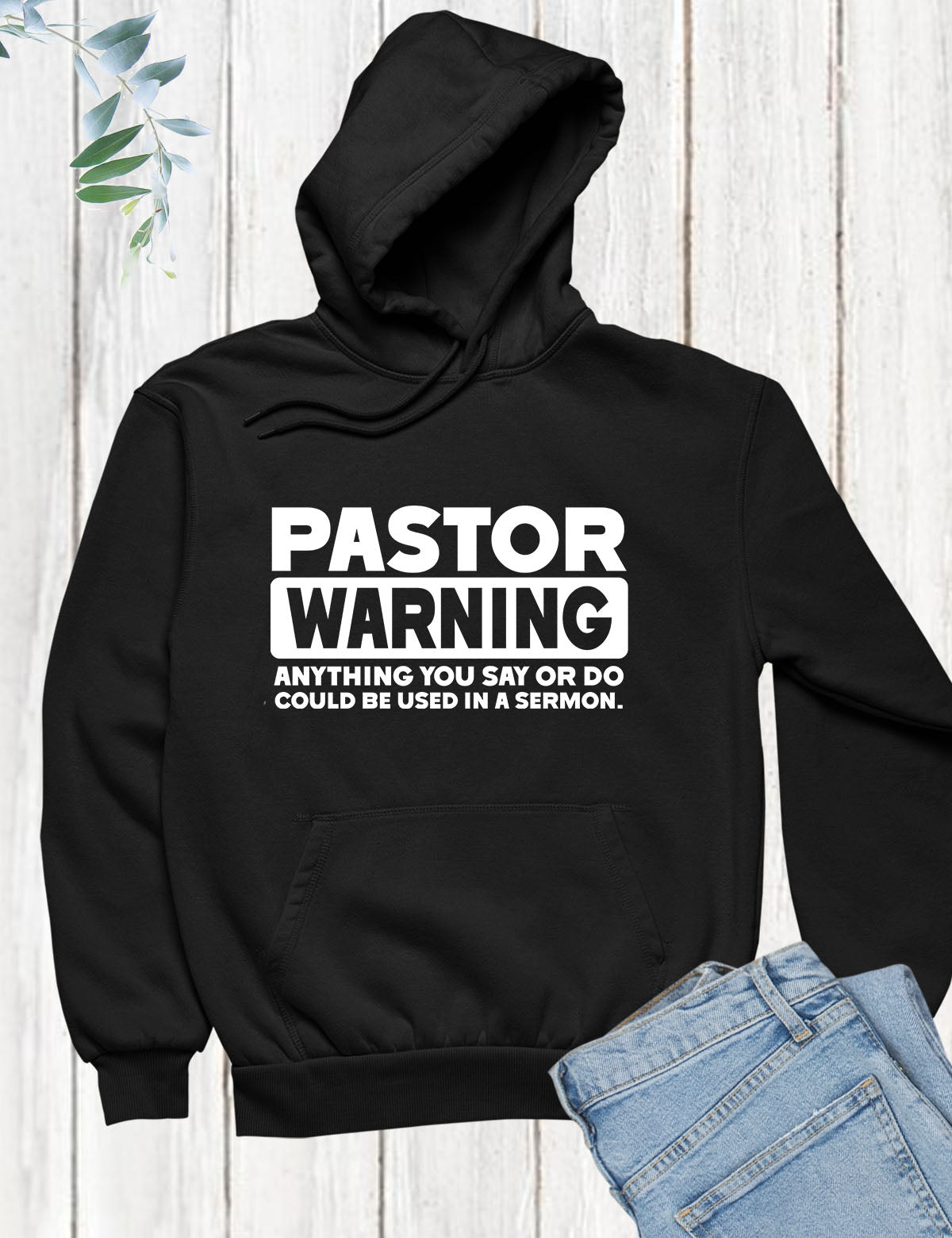 Pastor Warning Hoodie