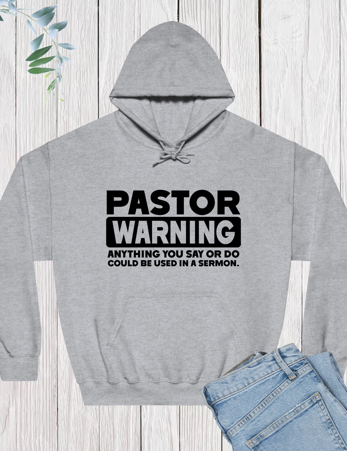 Pastor Warning Hoodie