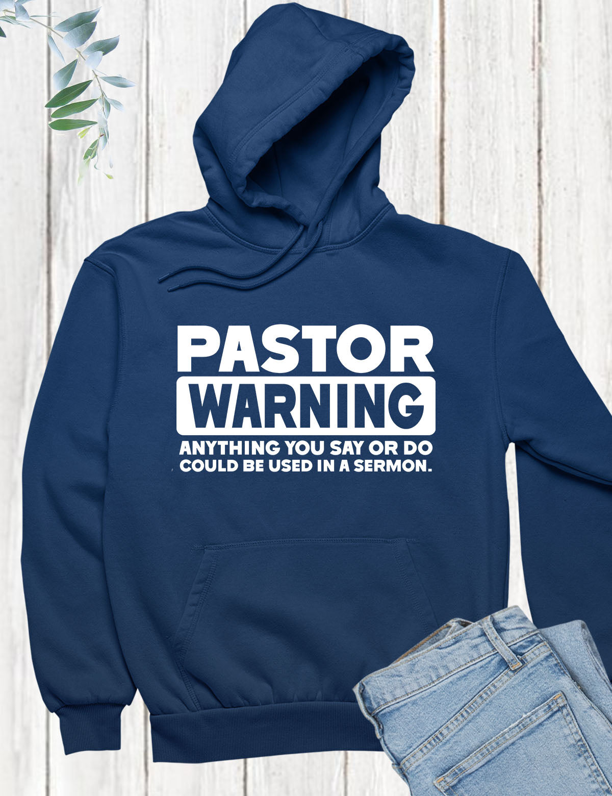 Pastor Warning Hoodie