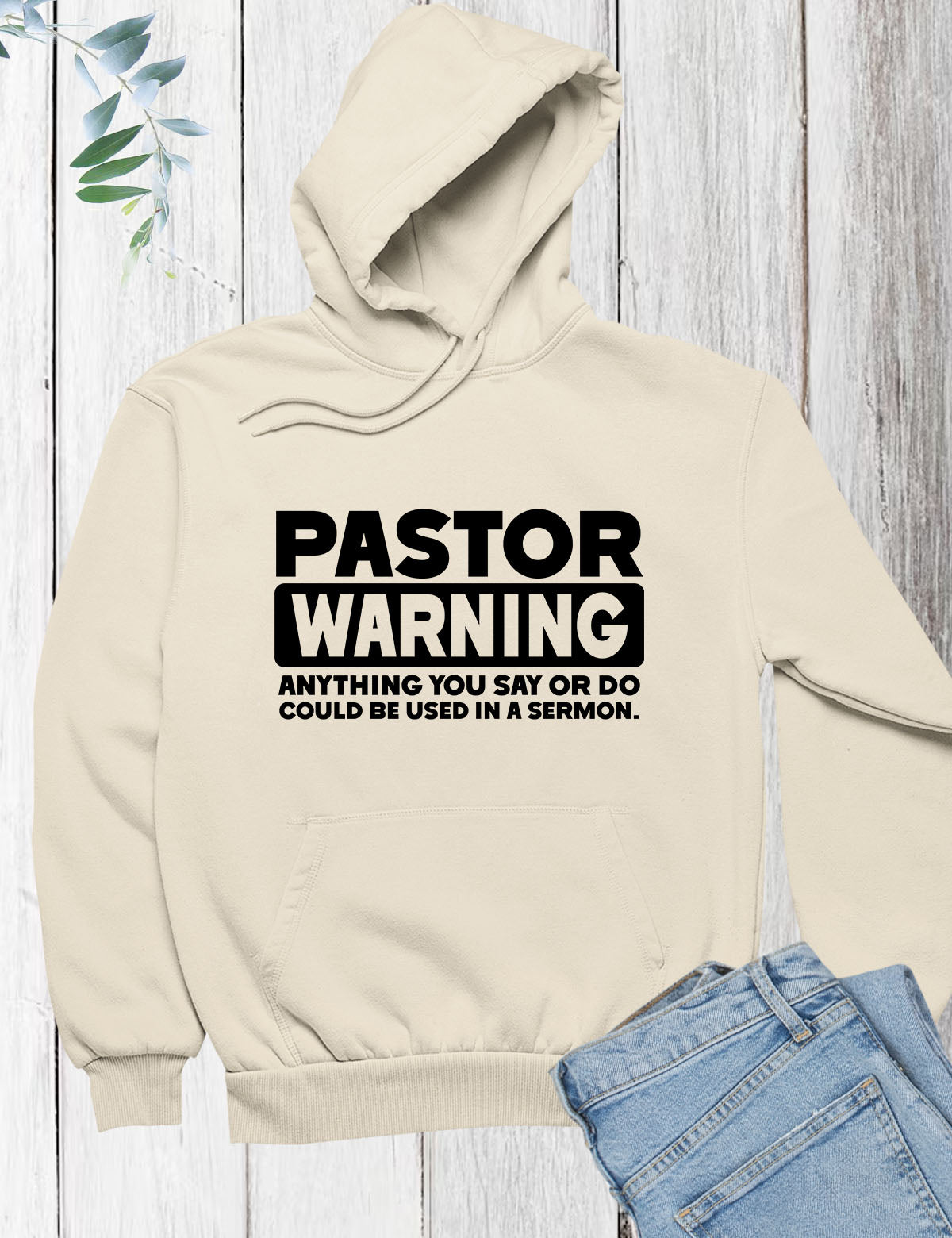 Pastor Warning Hoodie