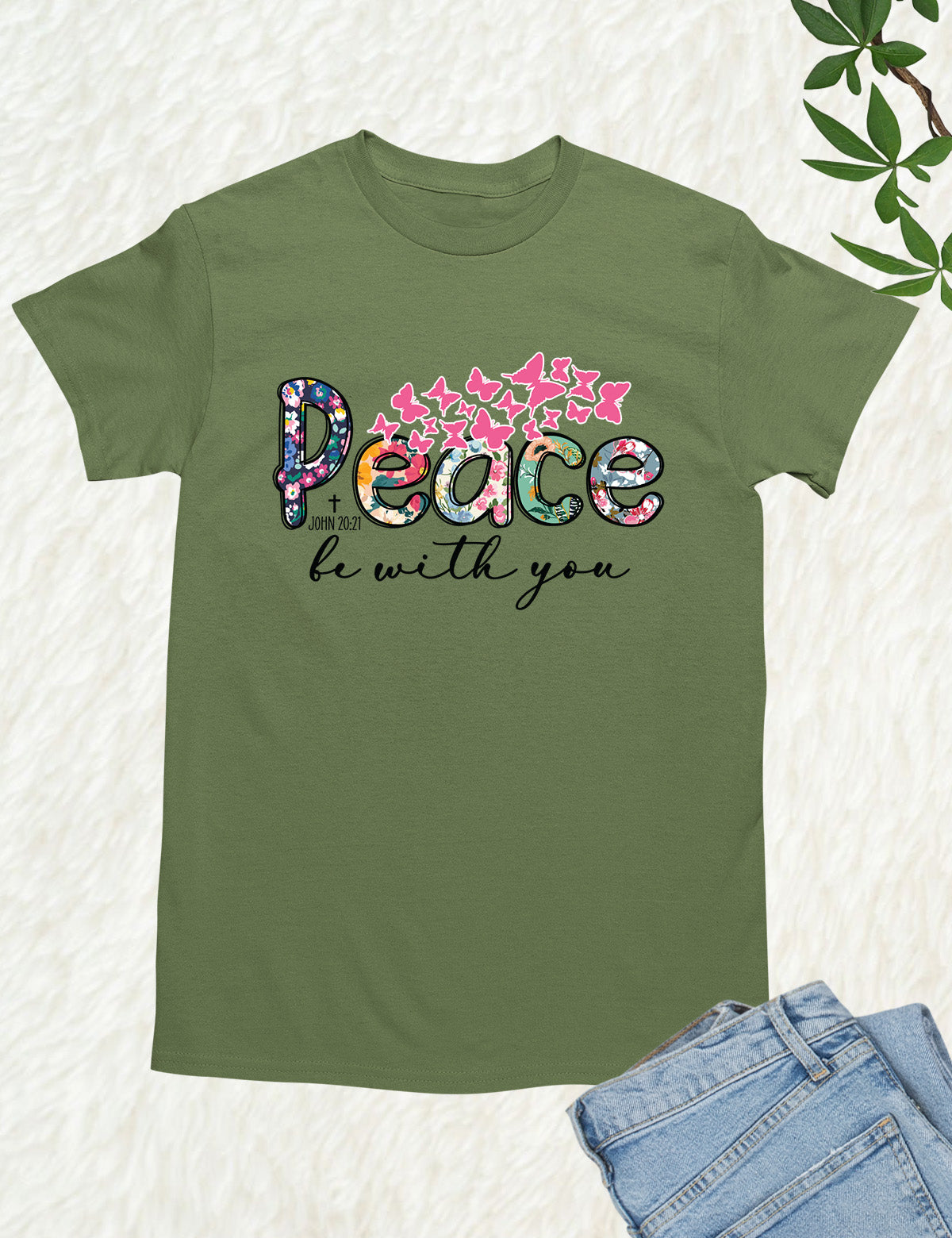 Peace Be With You Christian T Shirt