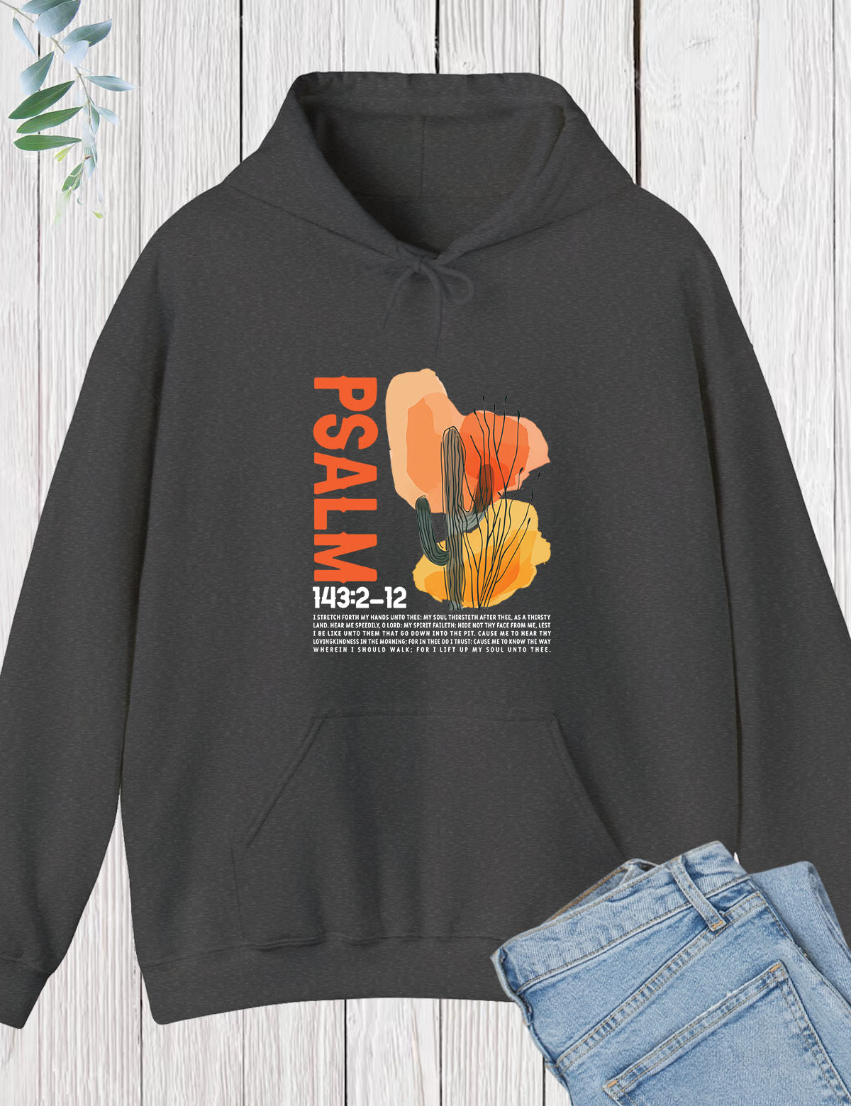 Psalm Boho Christian Hoodie