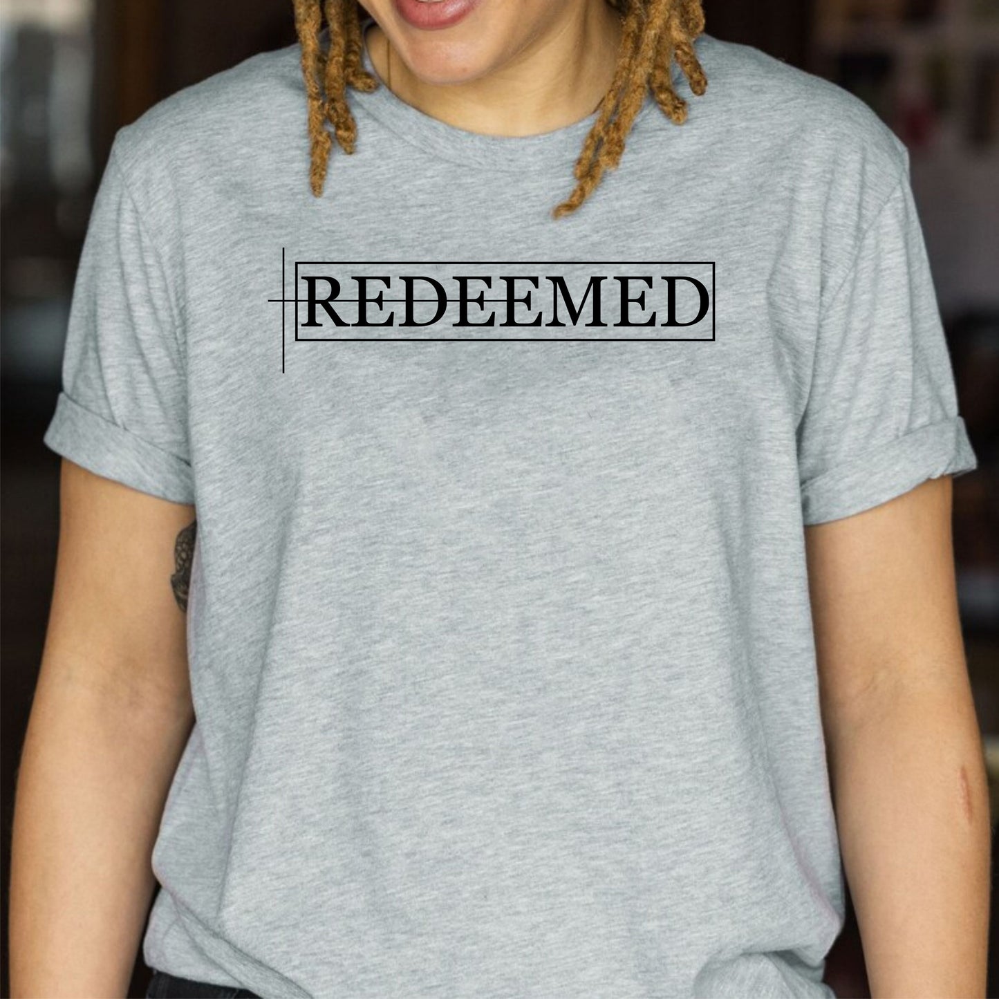 Redeemed Religious Church Retro Custom Christian Inspirational T-Shirt
