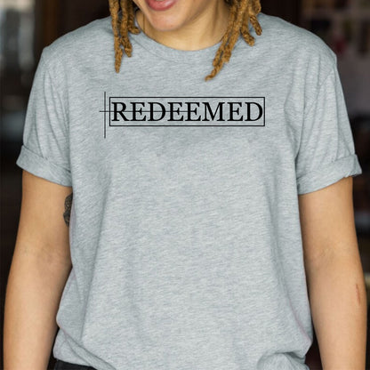 Redeemed Religious Church Retro Custom Christian Inspirational T-Shirt