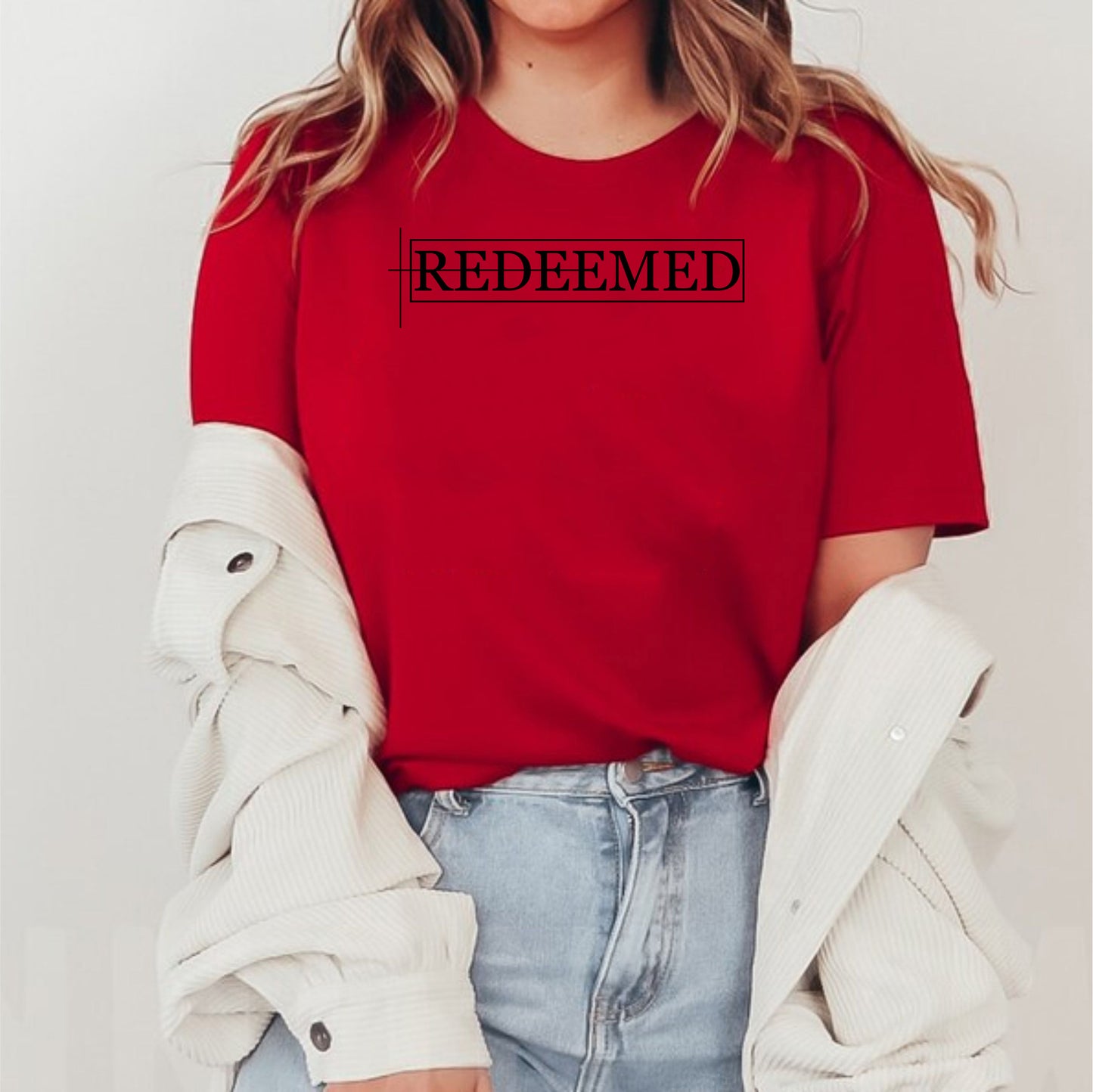 Redeemed Religious Church Retro Custom Christian Inspirational T-Shirt