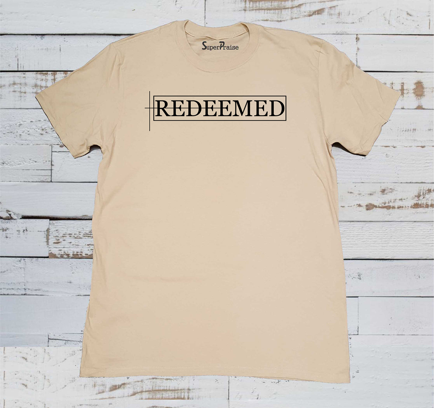 Redeemed Funny Christian Bible Verse Quotes Religious Jesus T-Shirt