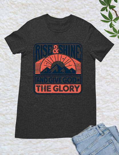 Rise and Shine Christian Pastor T Shirt