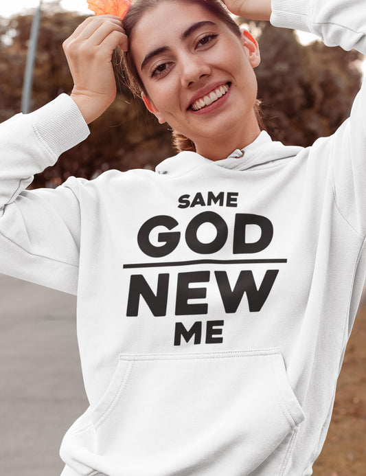 Same God New Me Christian Hoodie