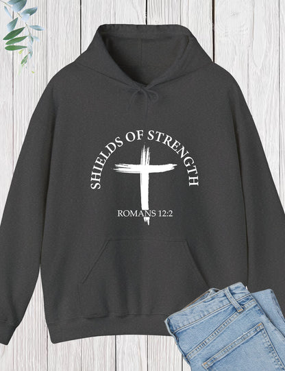 Shields Of Strength Christian Hoodie