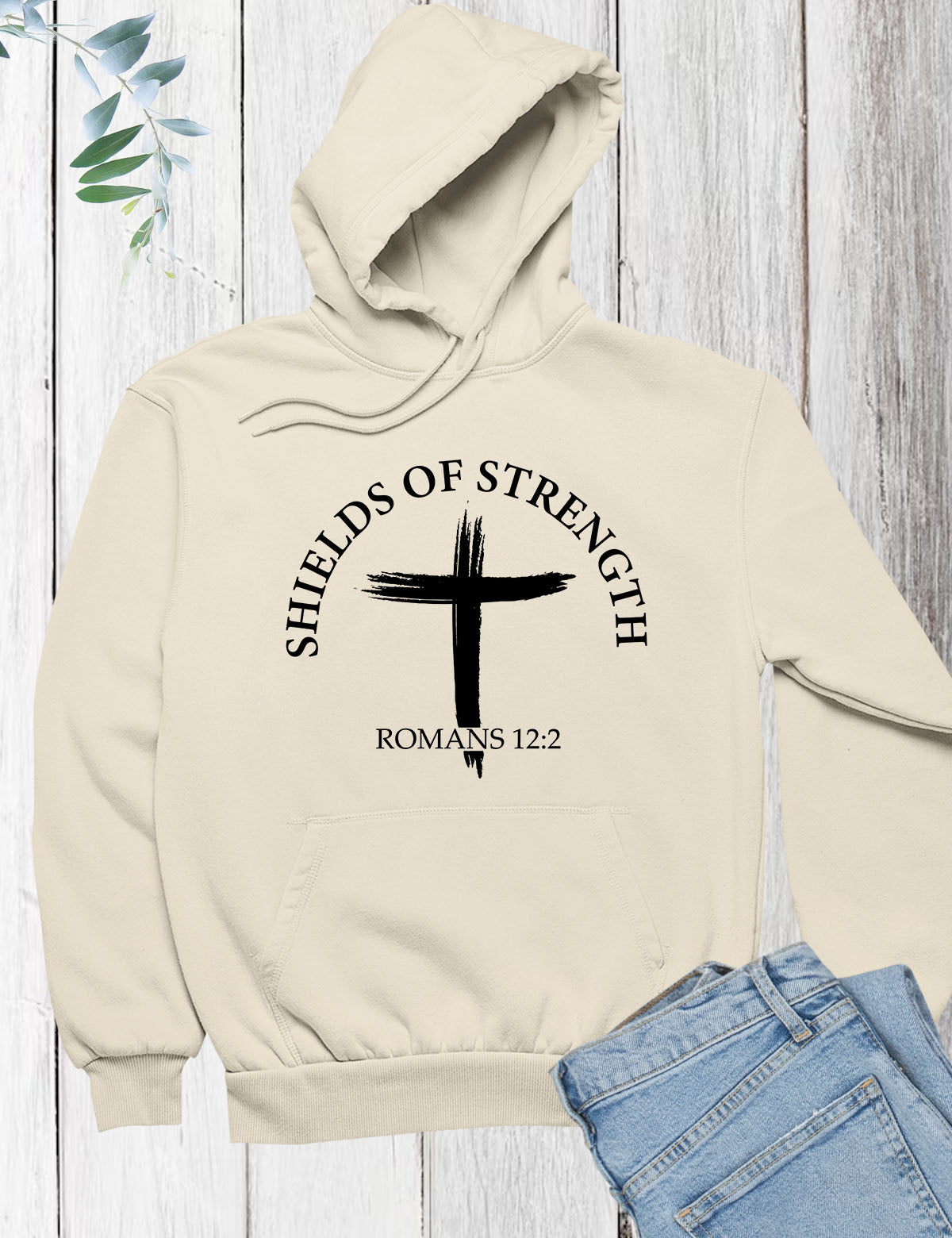 Shields Of Strength Christian Hoodie
