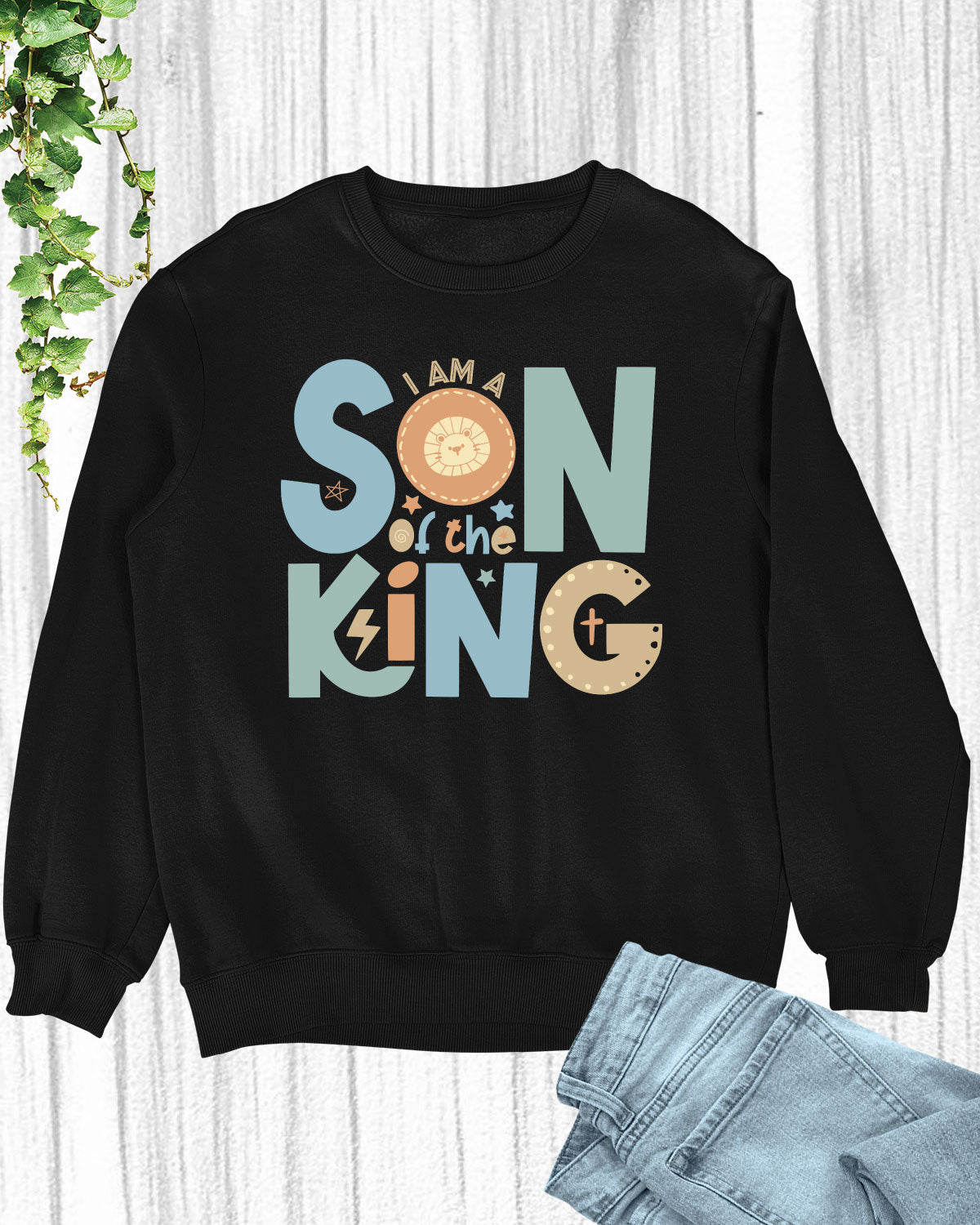 Son of the King Christian Long Sleeve Shirts Men