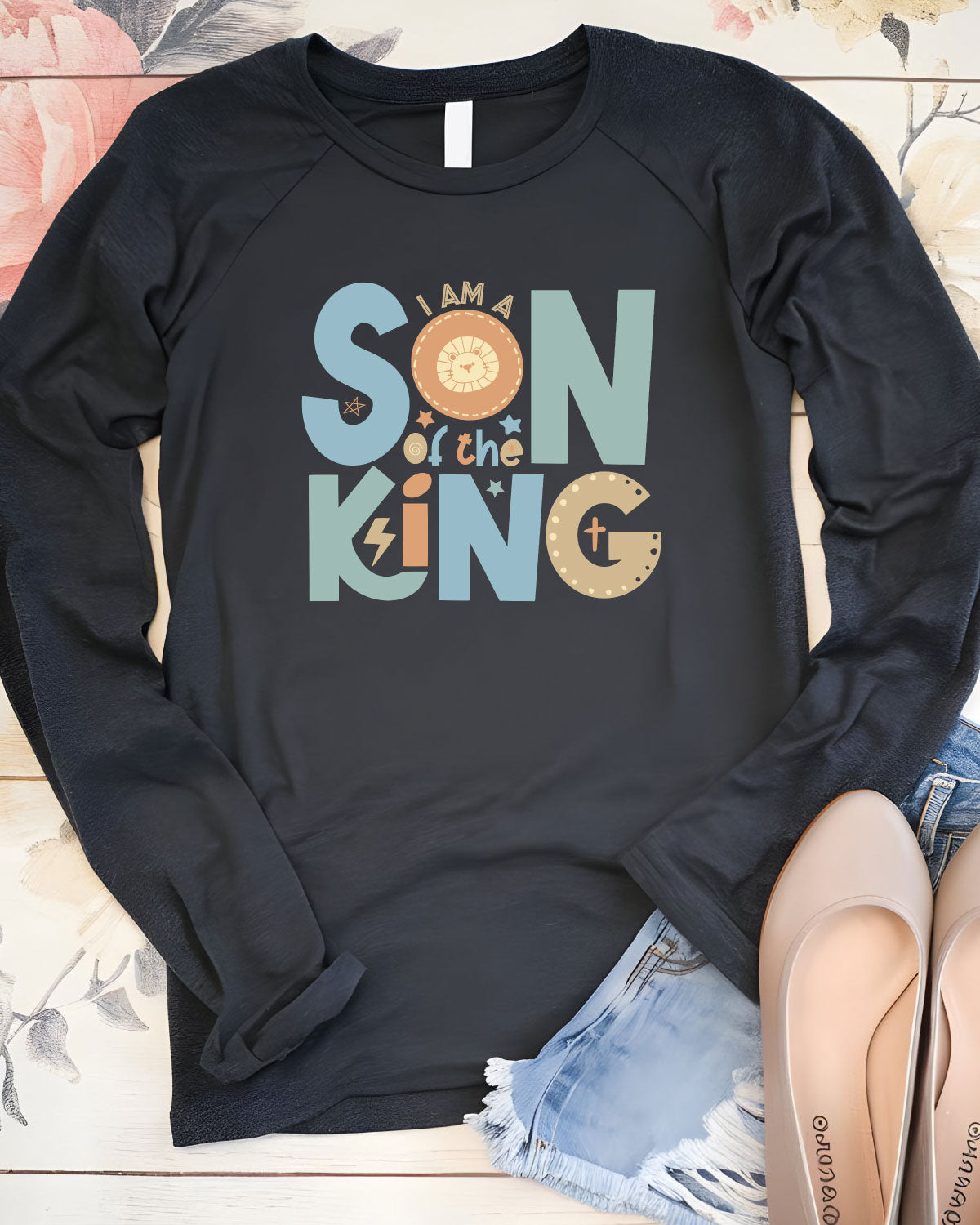 Son of the King Christian Long Sleeve Shirts Men