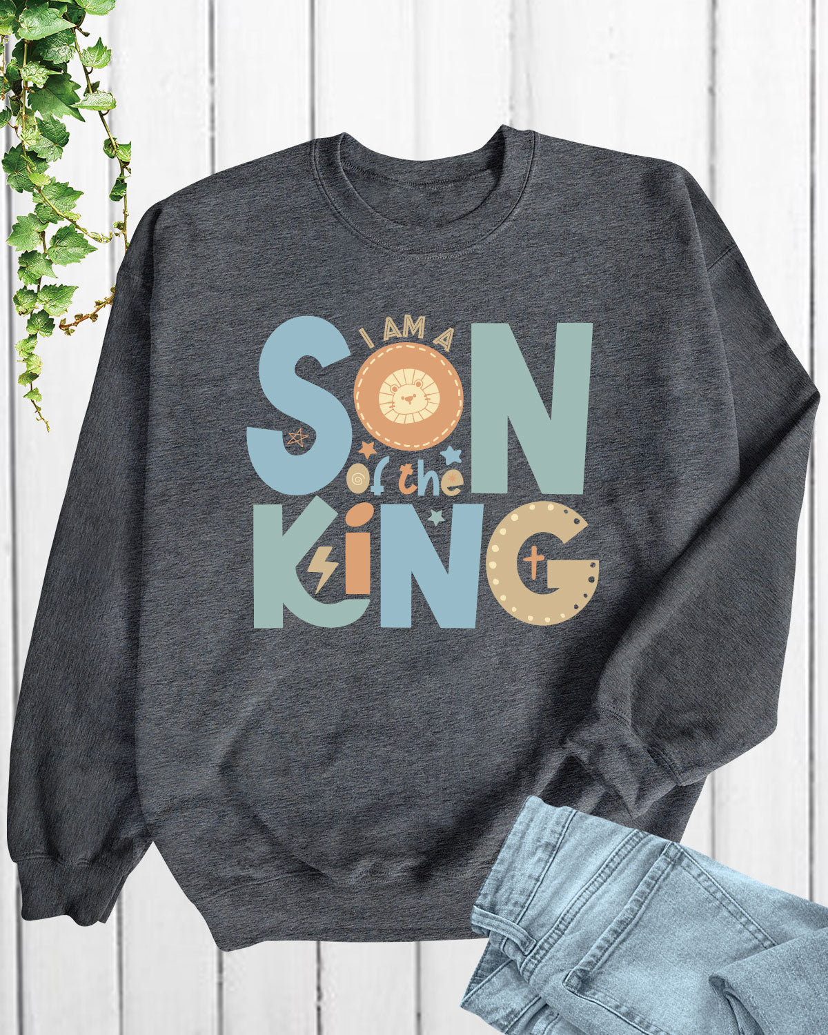 Son of the King Christian Long Sleeve Shirts Men