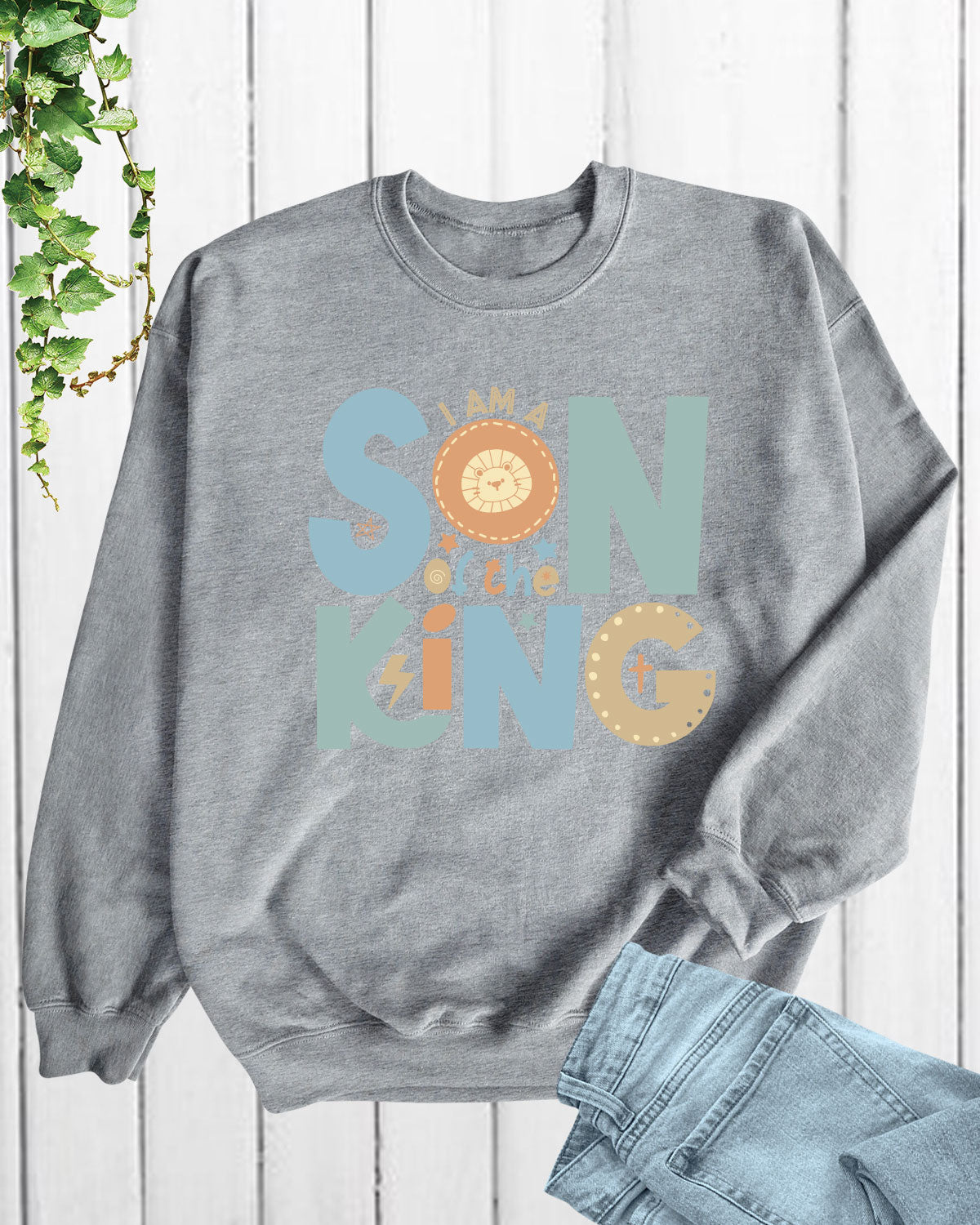 Son of the King Christian Long Sleeve Shirts Men
