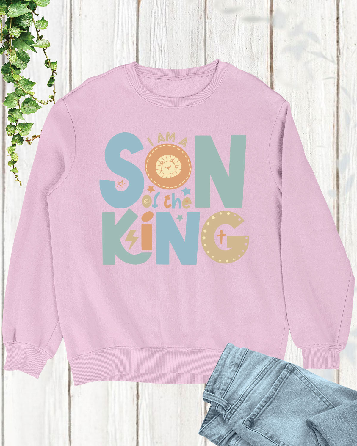 Son of the King Christian Long Sleeve Shirts Men
