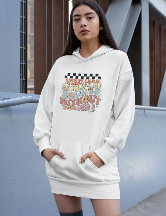 Spirit Lead Me Where My Soul is Without Borders Hoodie