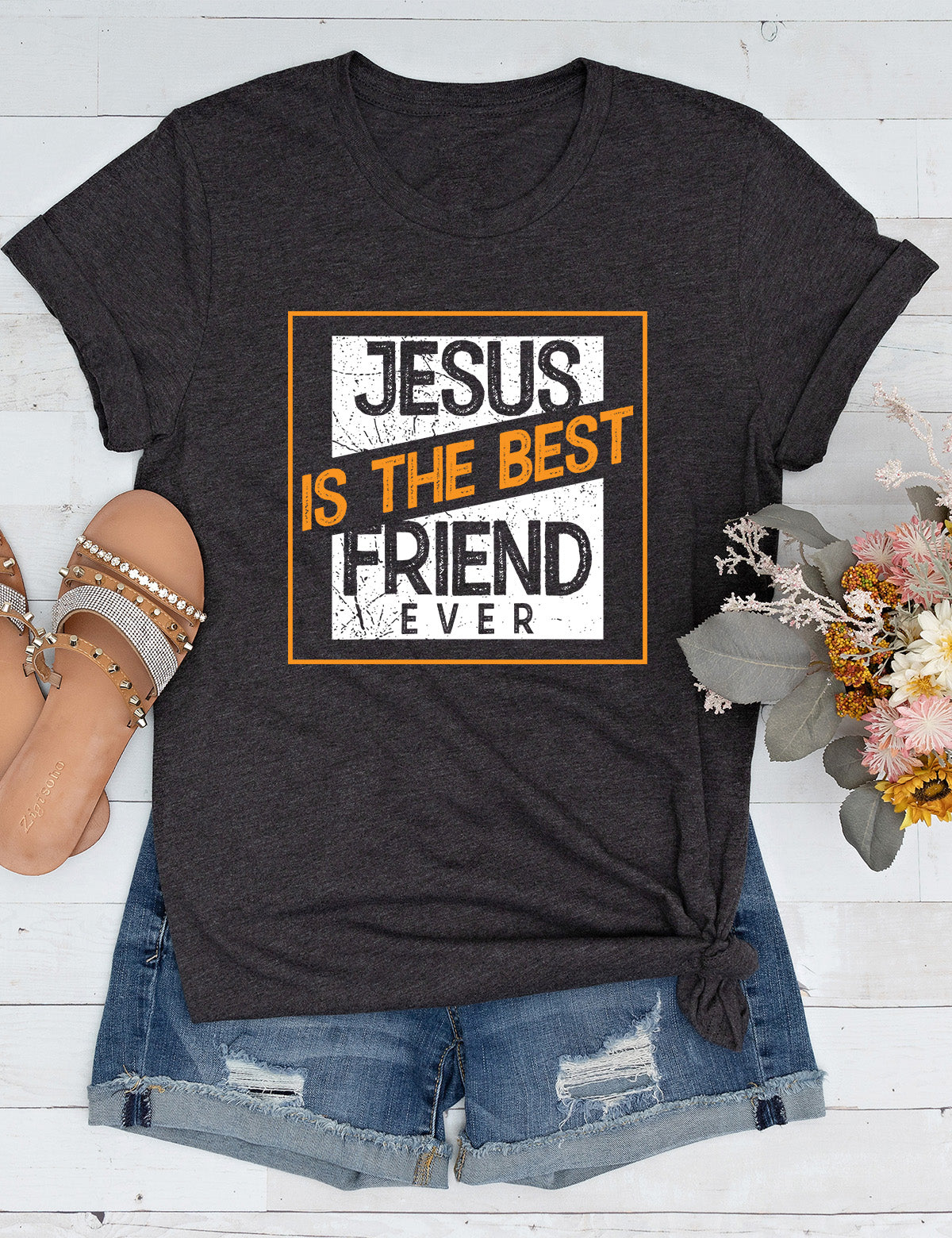 Jesus Is The Best Friend Ever Long Sleeve Christian T Shirts