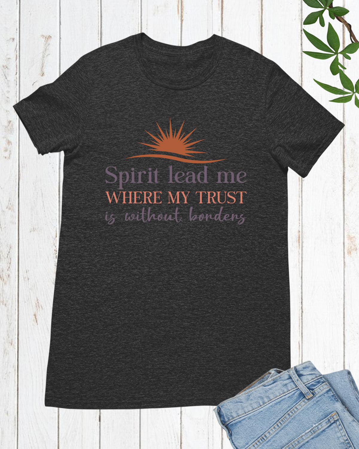 Spirit Religious Long Sleeve Christian Tshirt