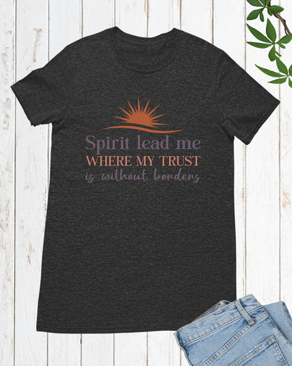 Spirit Religious Long Sleeve Christian Tshirt