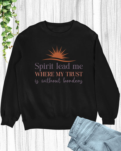 Spirit Religious Long Sleeve Christian Tshirt