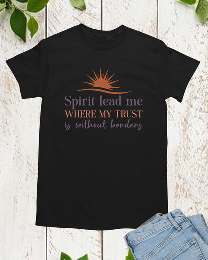 Spirit Religious Long Sleeve Christian Tshirt
