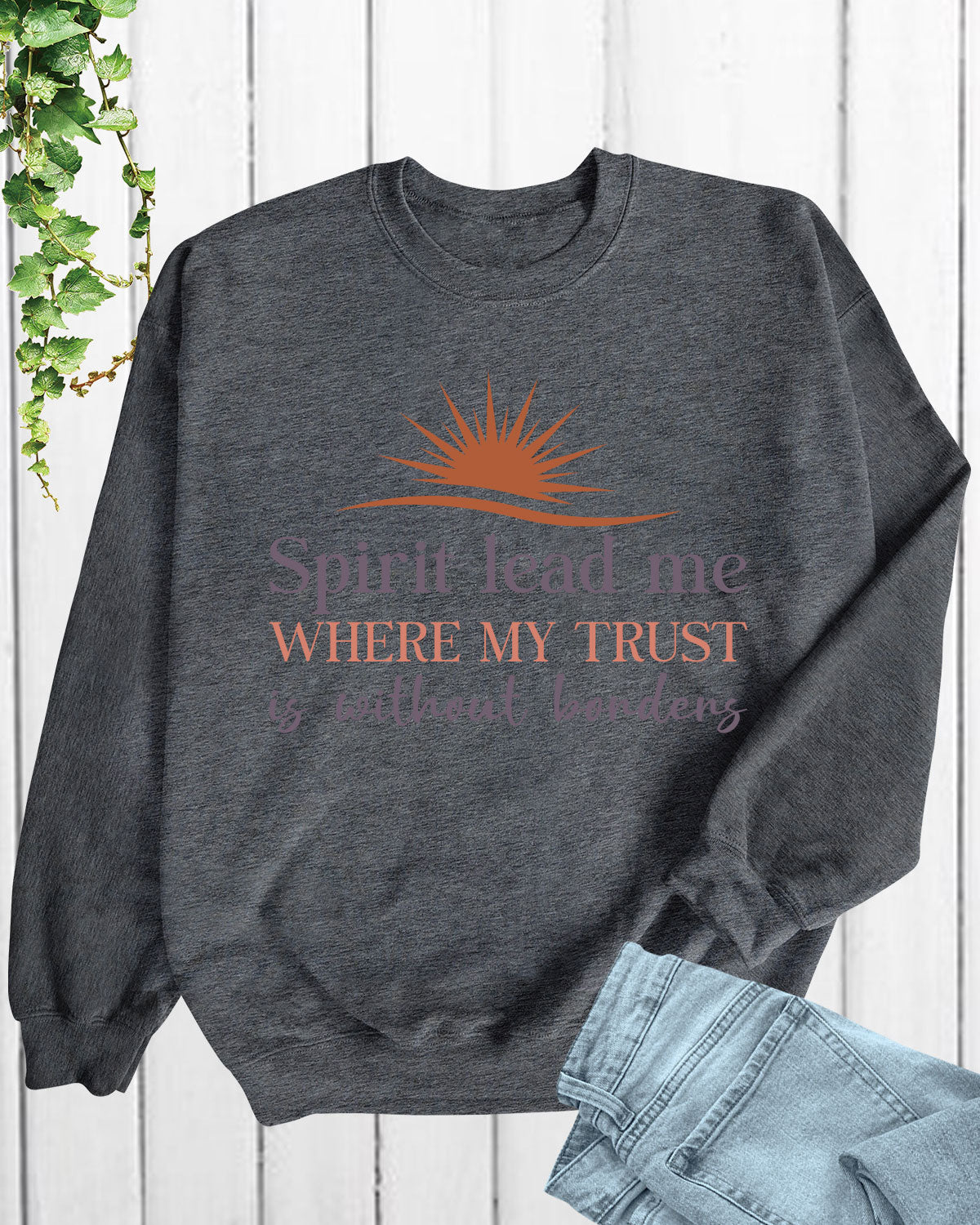 Spirit Religious Long Sleeve Christian Tshirt