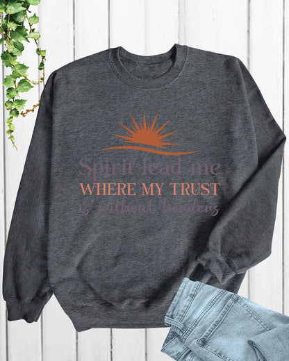 Spirit Religious Long Sleeve Christian Tshirt