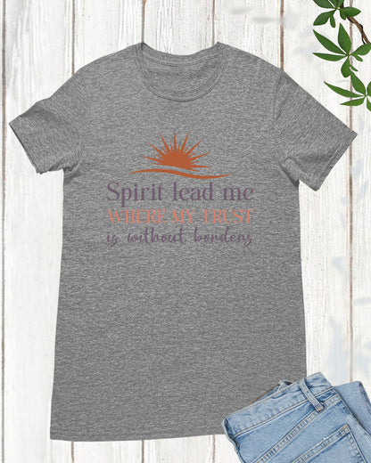Spirit Religious Long Sleeve Christian Tshirt