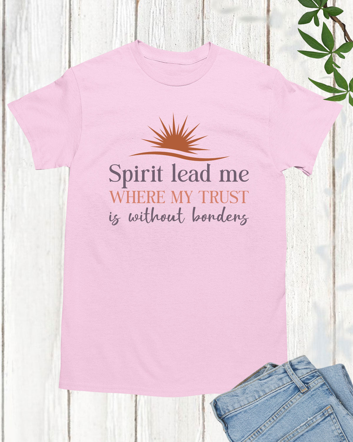Spirit Religious Long Sleeve Christian Tshirt