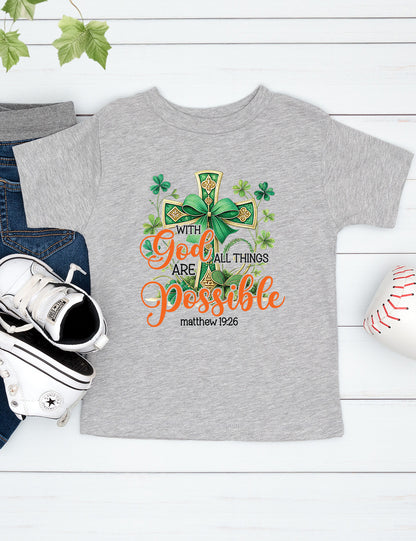 St Patrick’s Day Bible Verse Kids T Shirt